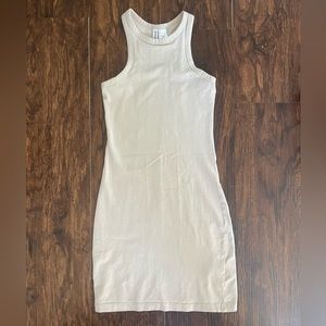 Cream/ beige tight dress